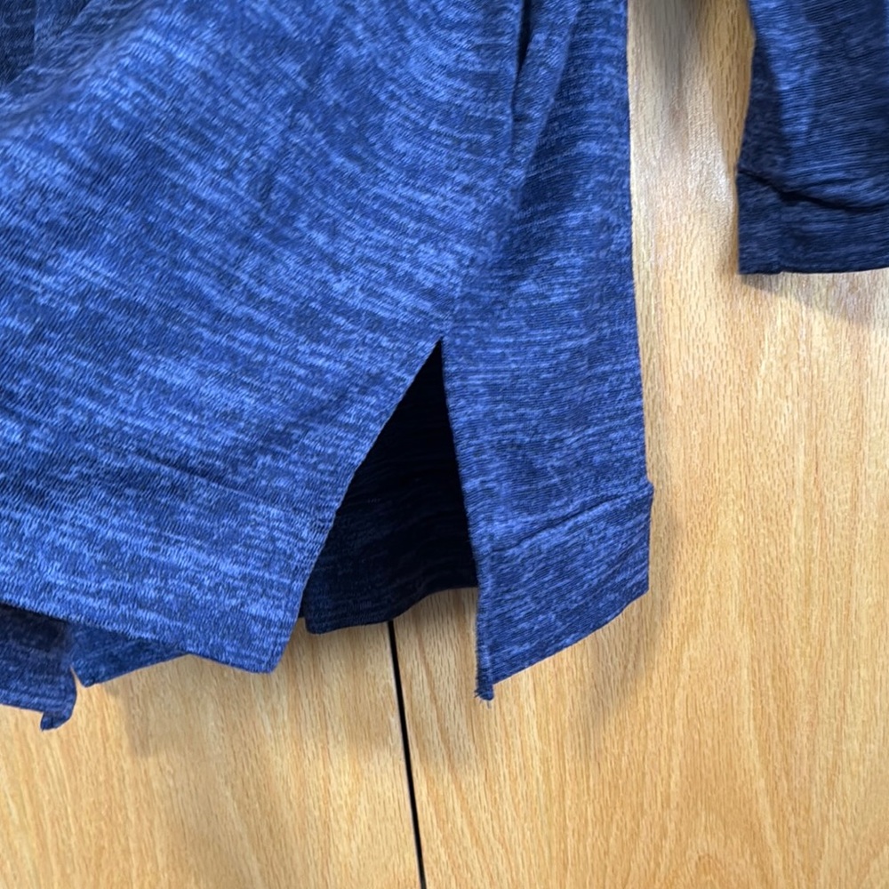 Blue V-Neck Sweater - Picture 4 of 5